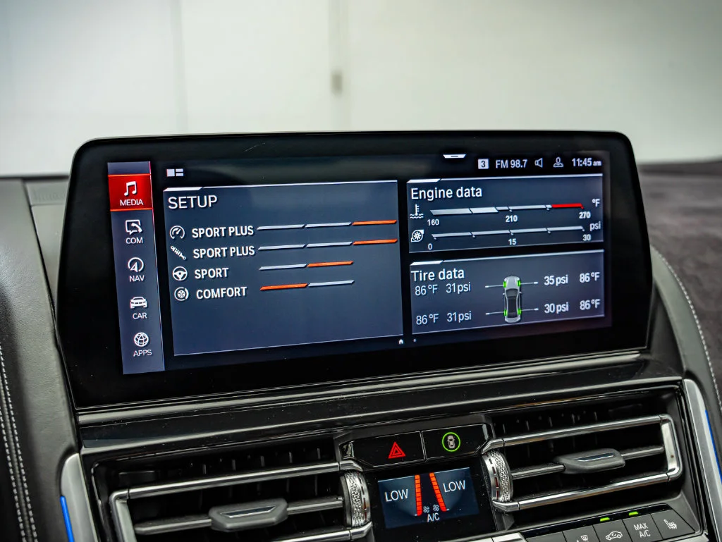 Used 2024 Marina Bay Blue Metallic BMW Competition image 28