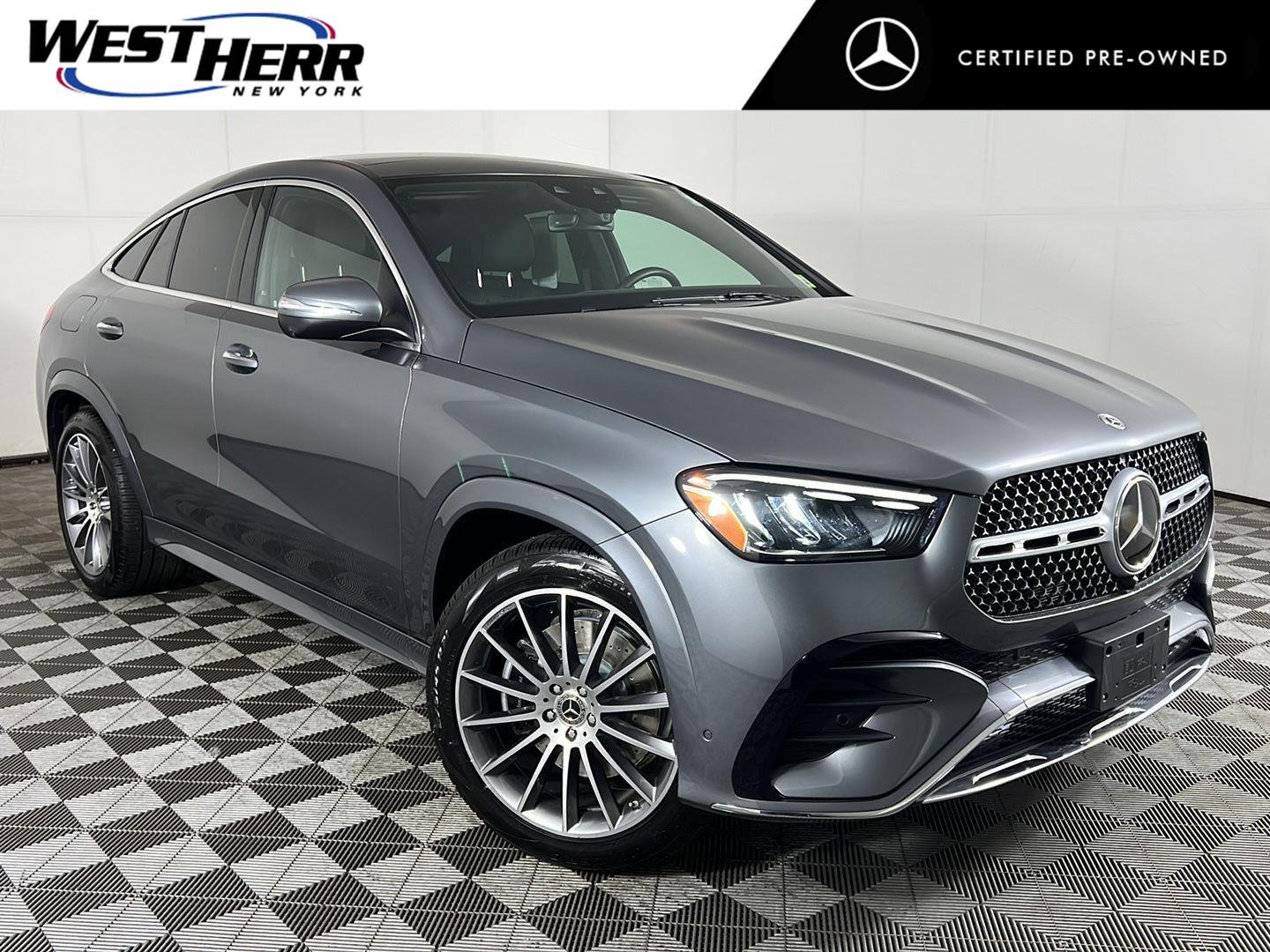 Certified Used 2026 Selenite Grey Metallic Mercedes-Benz GLE 450 image 1