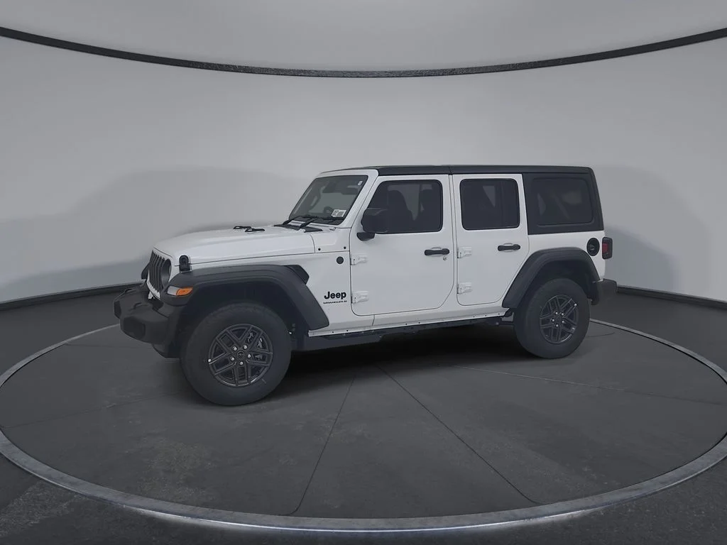 New 2026 Bright White Clearcoat Jeep Sport RHD image 9