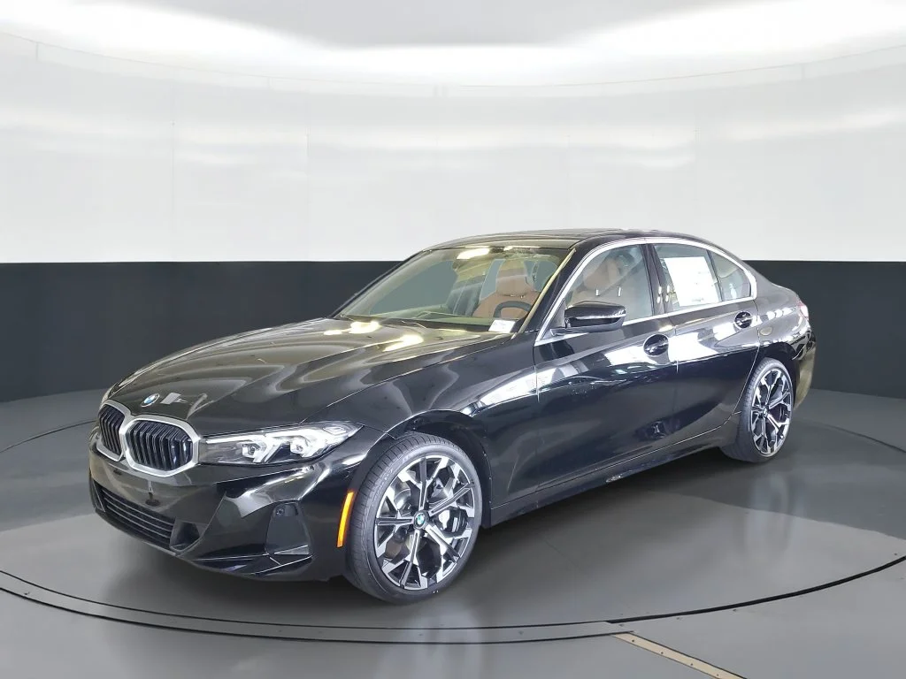 New 2026 Black BMW 330i xDrive image 1