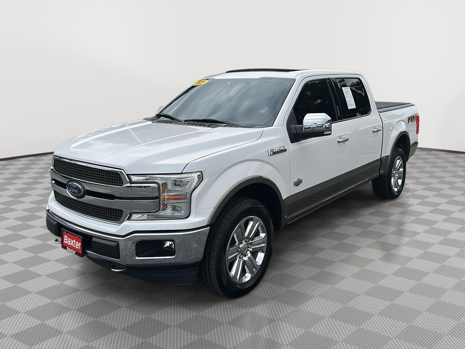 Used 2019 White Platinum Metallic Tri-Coat/Stone Gray Ford King Ranch image 16