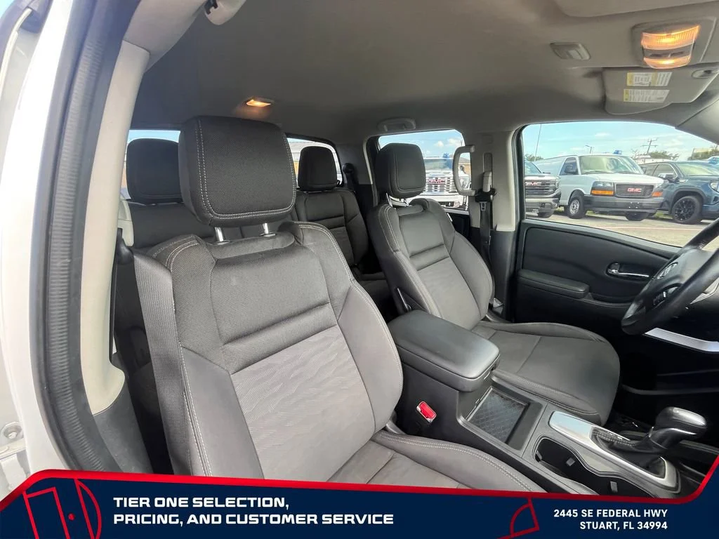 Used 2022 White Nissan Crew Cab Long Bed SV 4x2 image 16