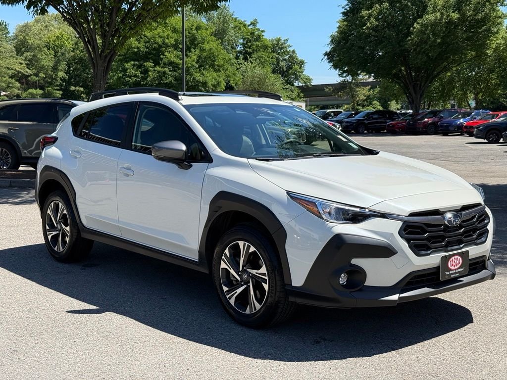 Used 2024 Crystal White Pearl Subaru Premium image 1