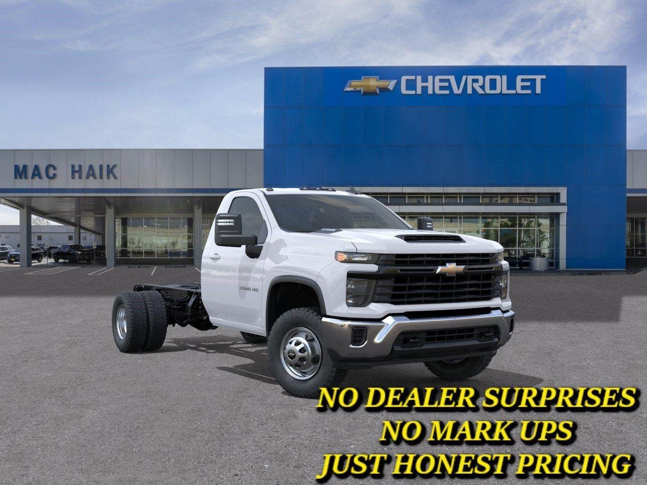 New 2026 Summit White Chevrolet Work Truck image 1