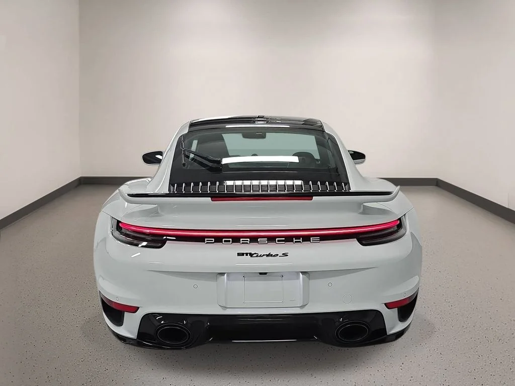 Certified Used 2021 White Porsche Turbo S image 6