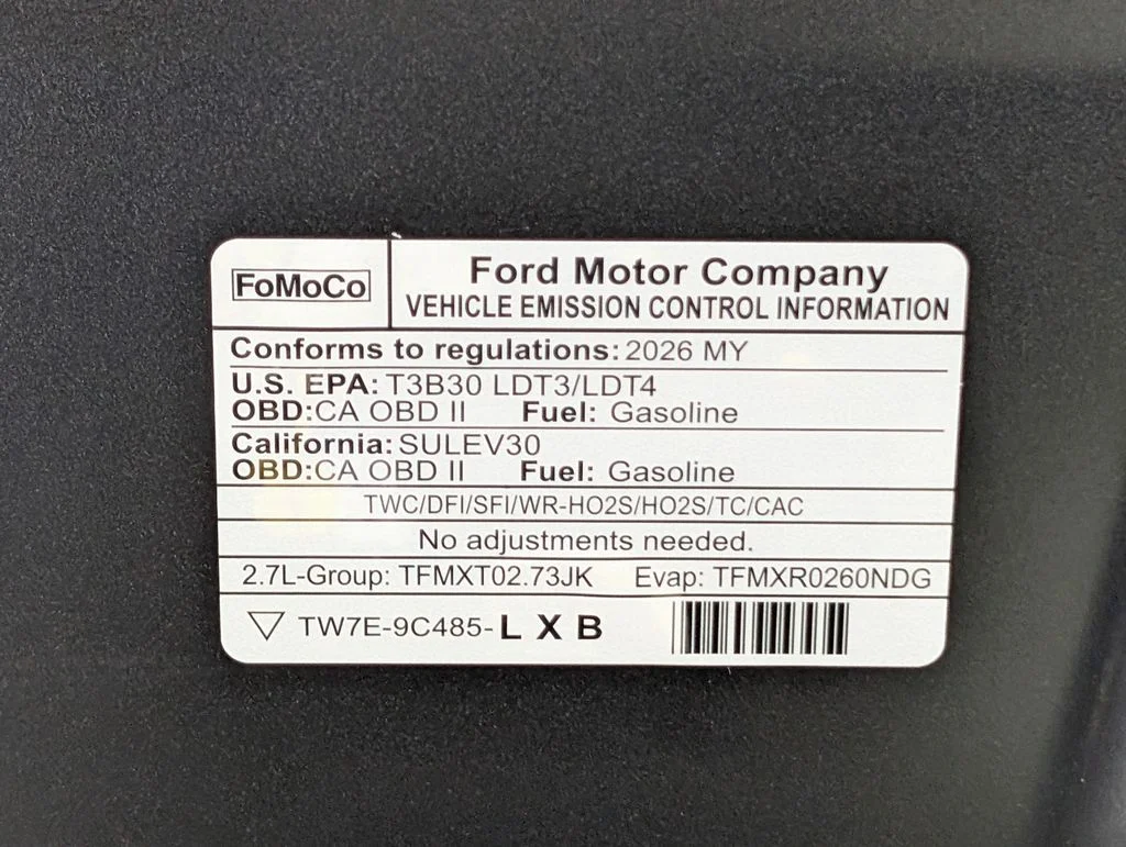 New 2026 Carbonized Gray Metallic Ford STX® image 25