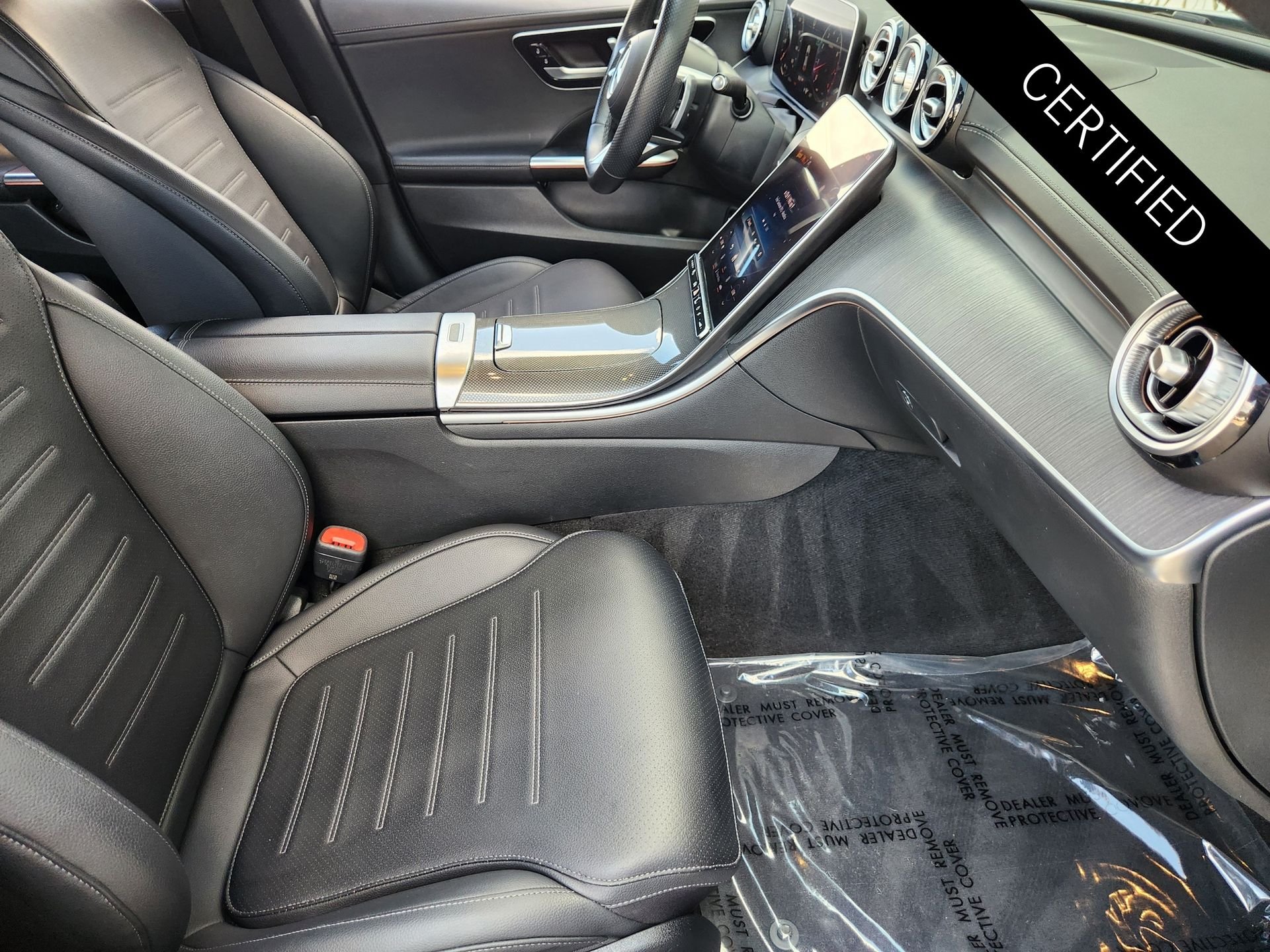 Certified Used 2023 Black Mercedes-Benz C 300 image 3