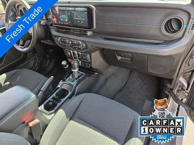 Used 2024 Gray Jeep Rubicon 4xe image 16