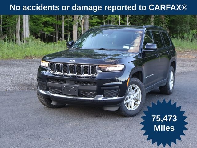 Used 2024 Black Jeep Laredo image 1