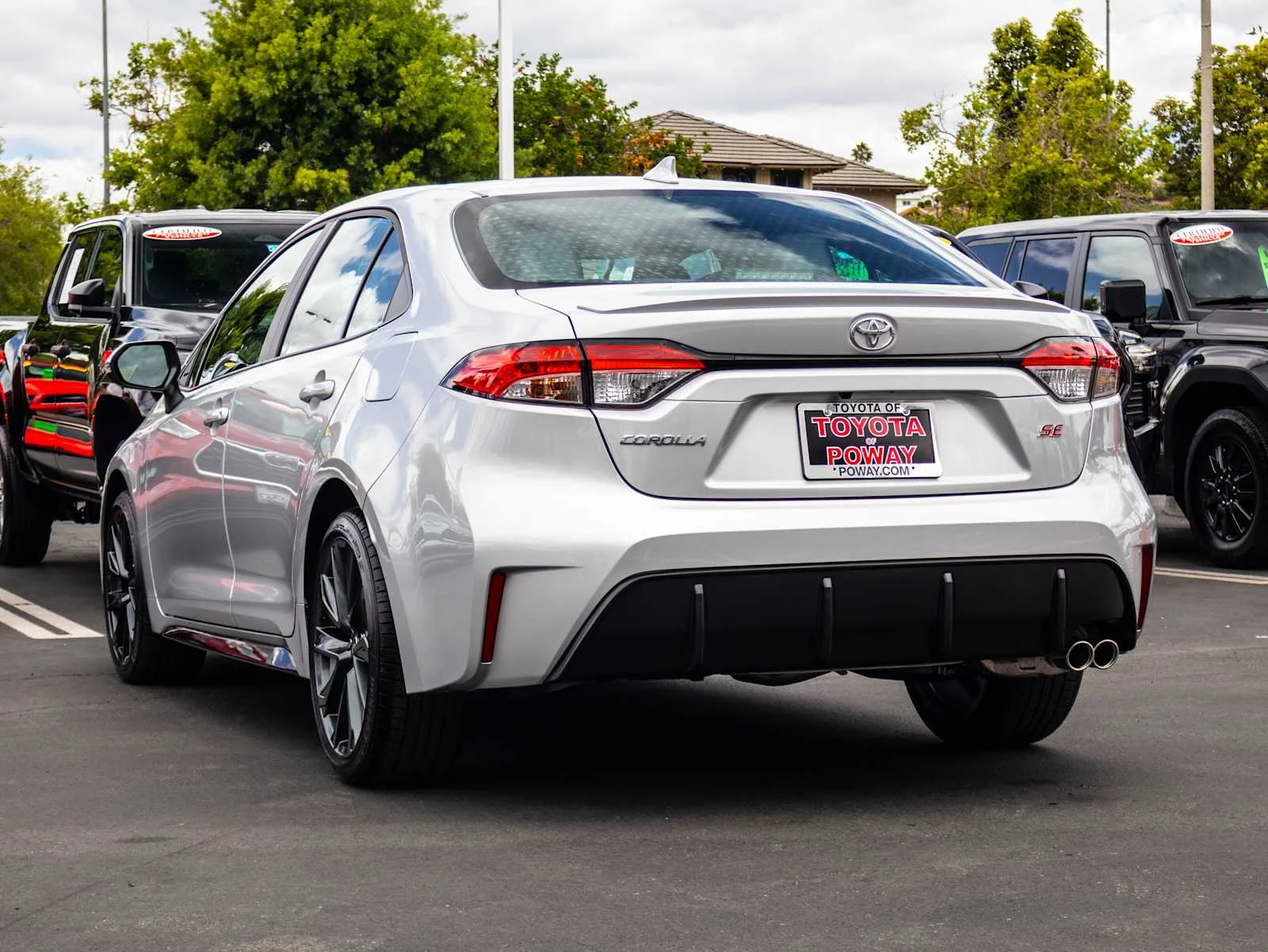 Certified Used 2026 Classic Silver Metallic Toyota SE image 7