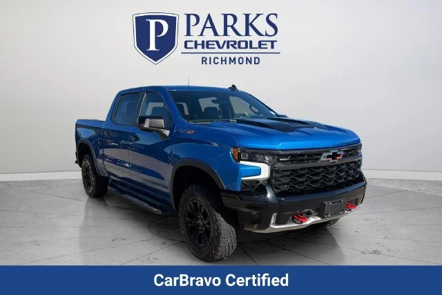 Used 2023 GLACIER BLUE METALLIC Chevrolet ZR2 image 1