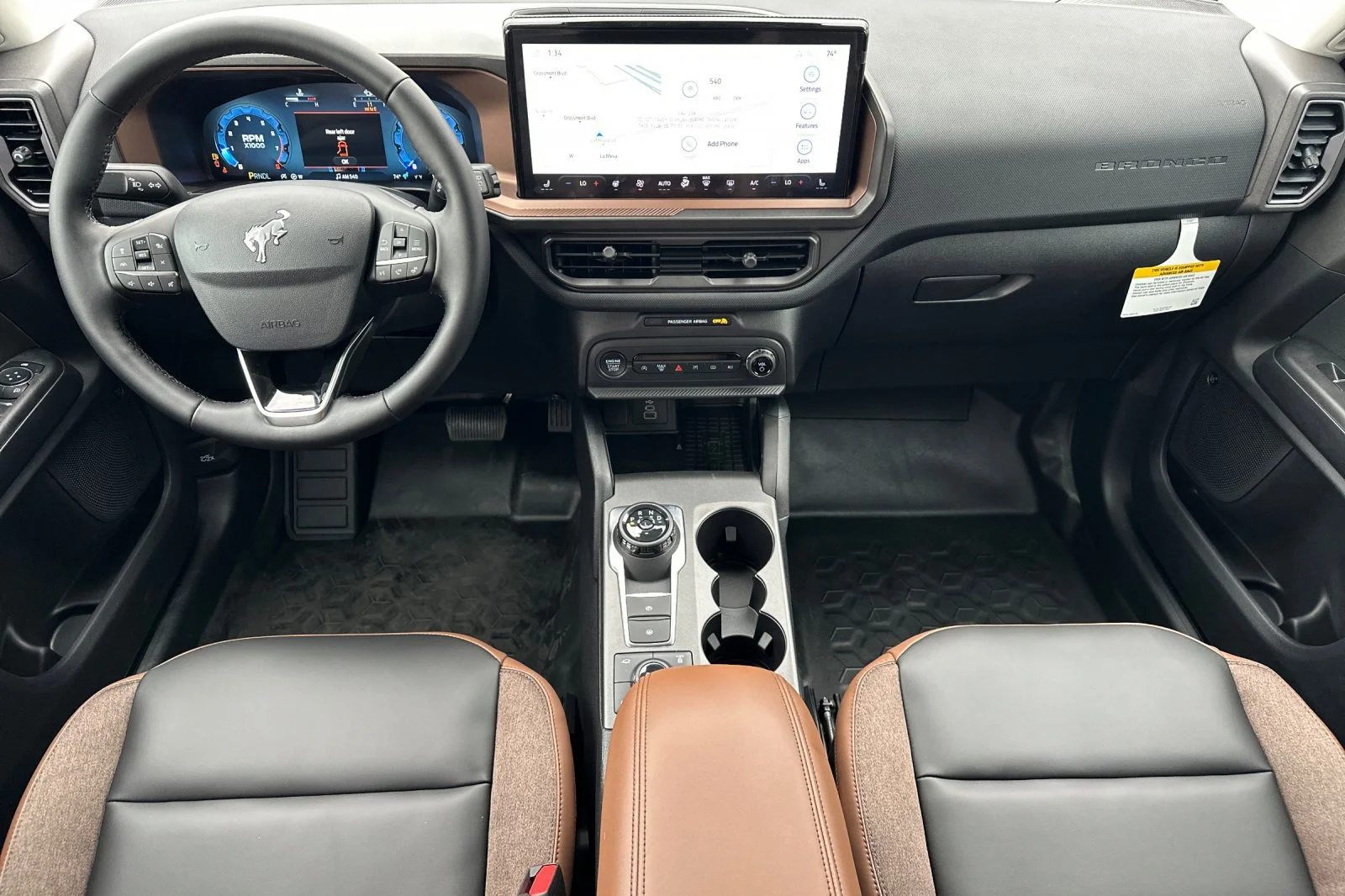 New 2025 Carbonized Gray Metallic Ford Outer Banks® image 12