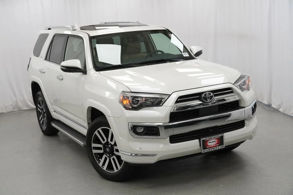 Used 2022 White Toyota Limited image 8