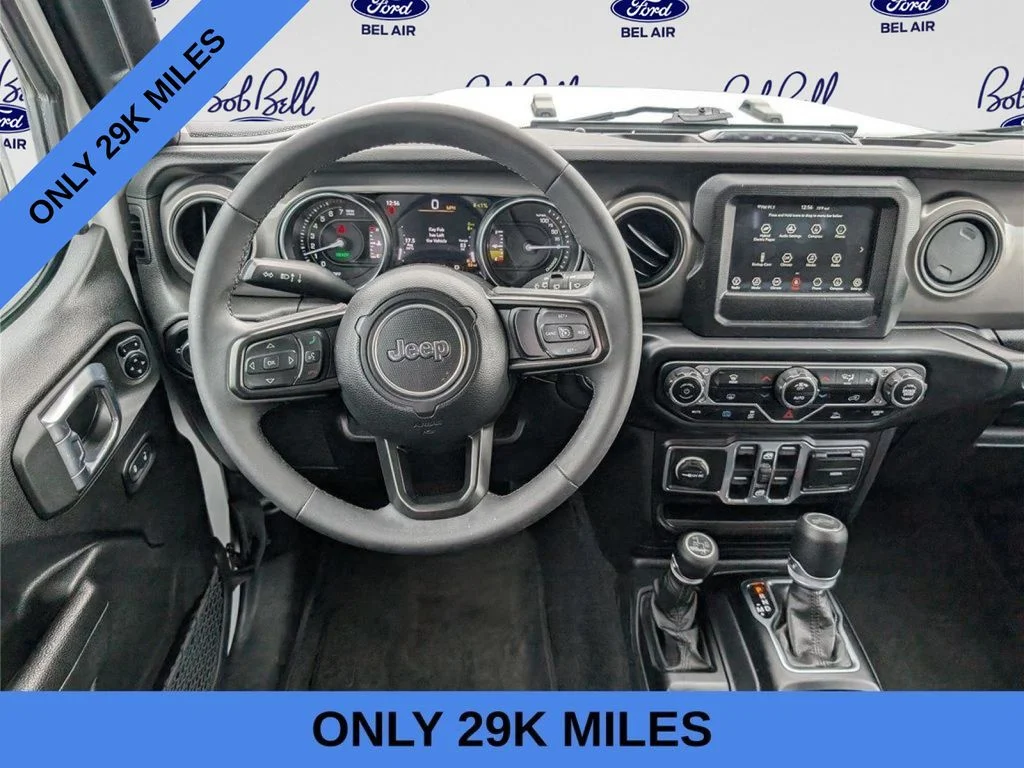 Used 2023 Bright White Clearcoat Jeep Willys 4xe image 17