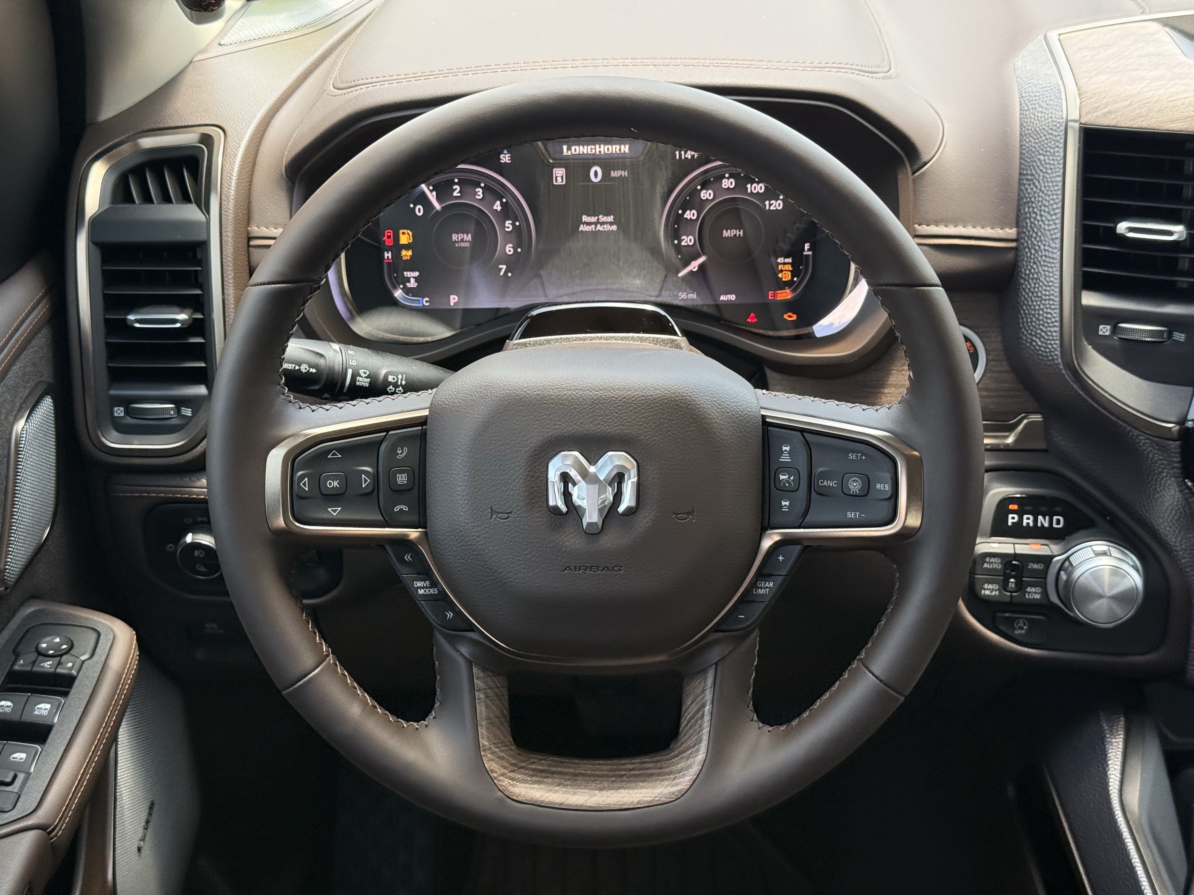 New 2026 Ivory White Tri-Coat Pearl-Coat Exterior Paint RAM Longhorn image 8