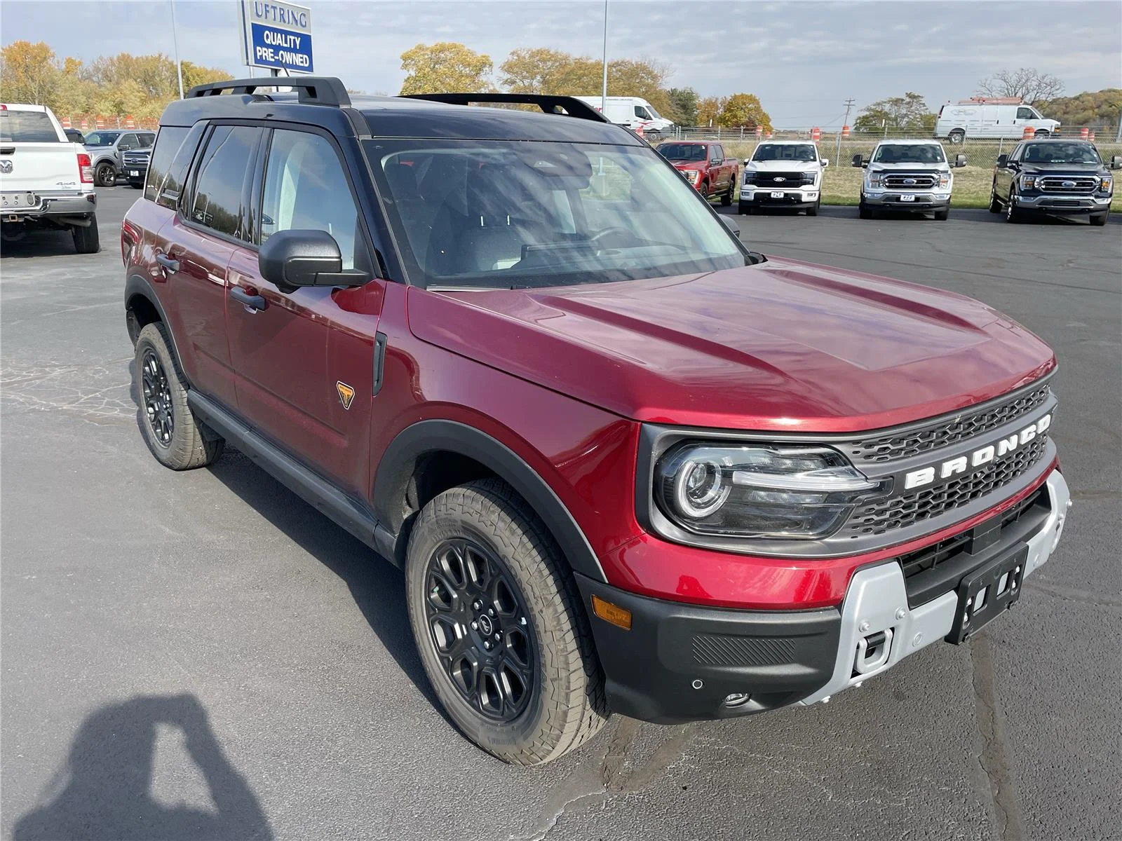 New 2025 Ruby Red Metallic Tinted Clearcoat Ford Badlands image 10