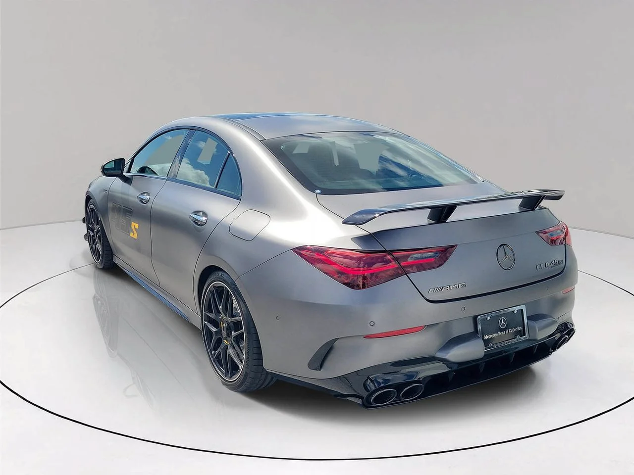 New 2026 MANUFAKTUR Mountain Grey Magno Mercedes-Benz AMG® CLA 45 4MATIC® Coupe image 6