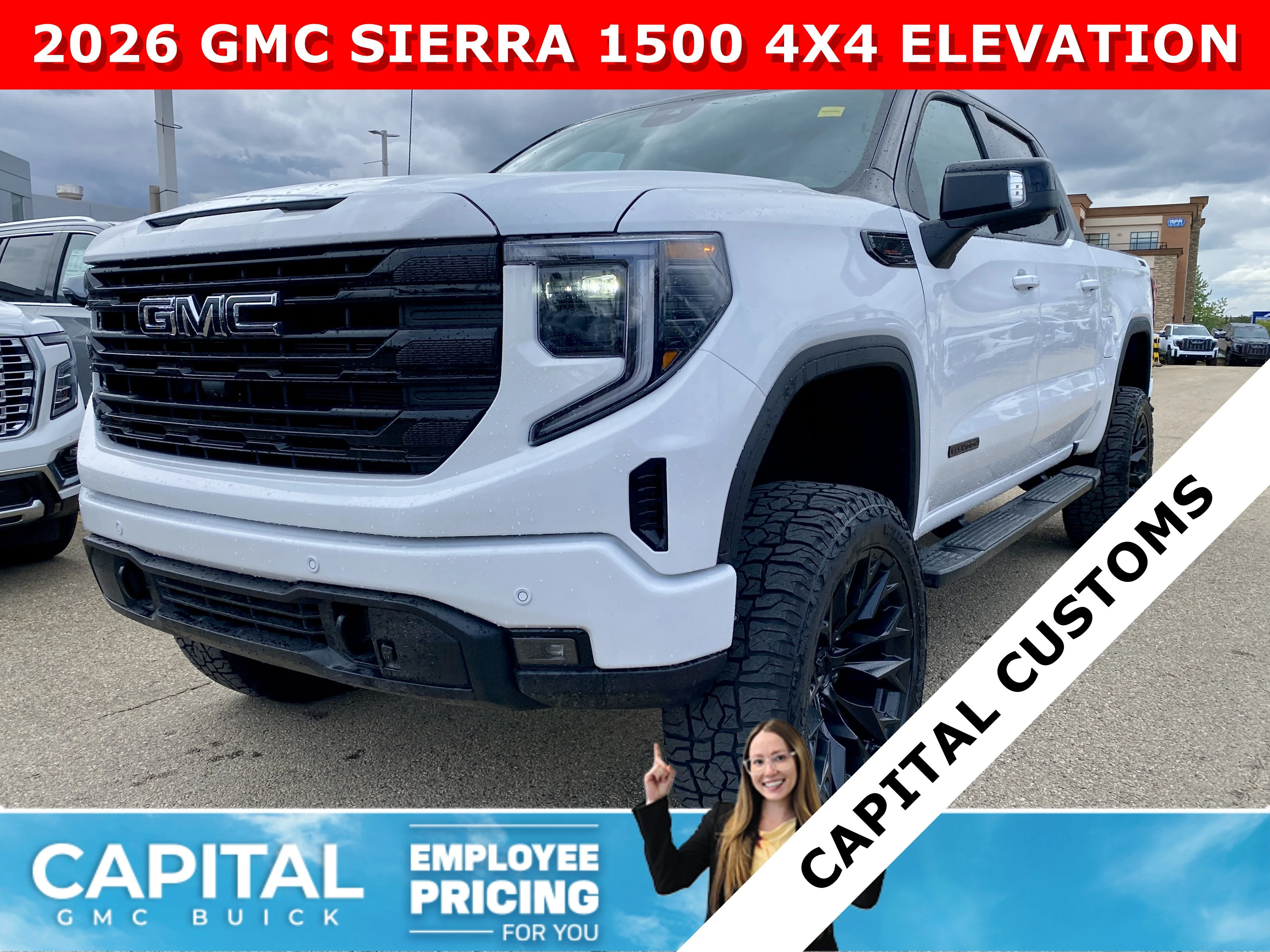 New 2026 Summit White GMC Elevation image 1
