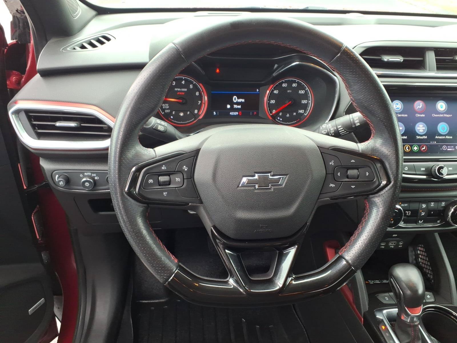 Used 2021 SCARLET RED METALLIC Chevrolet RS image 7