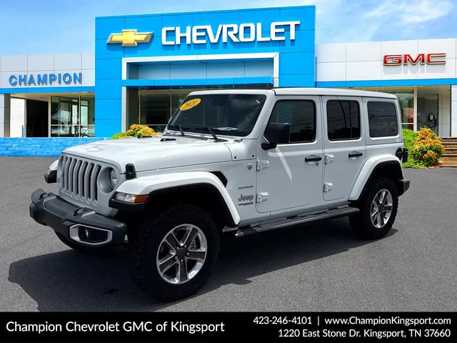 Pre-Owned 2021 Jeep Wrangler Unlimited Sahara