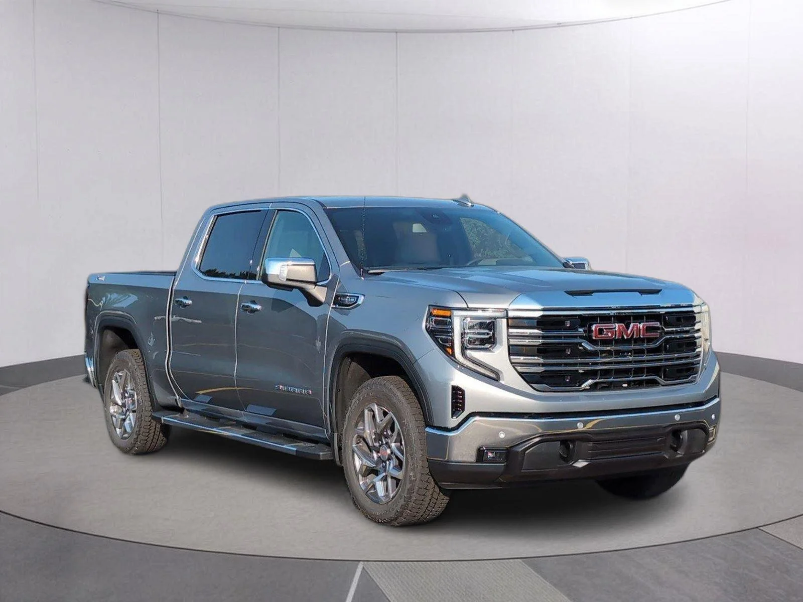 New 2026 Sterling Metallic GMC SLT image 8