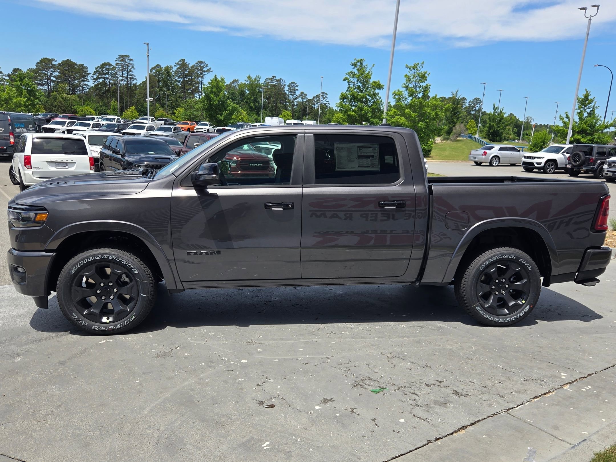 New 2026 Granite Crystal Metallic Clear-Coat Exterior Paint RAM Big Horn image 4