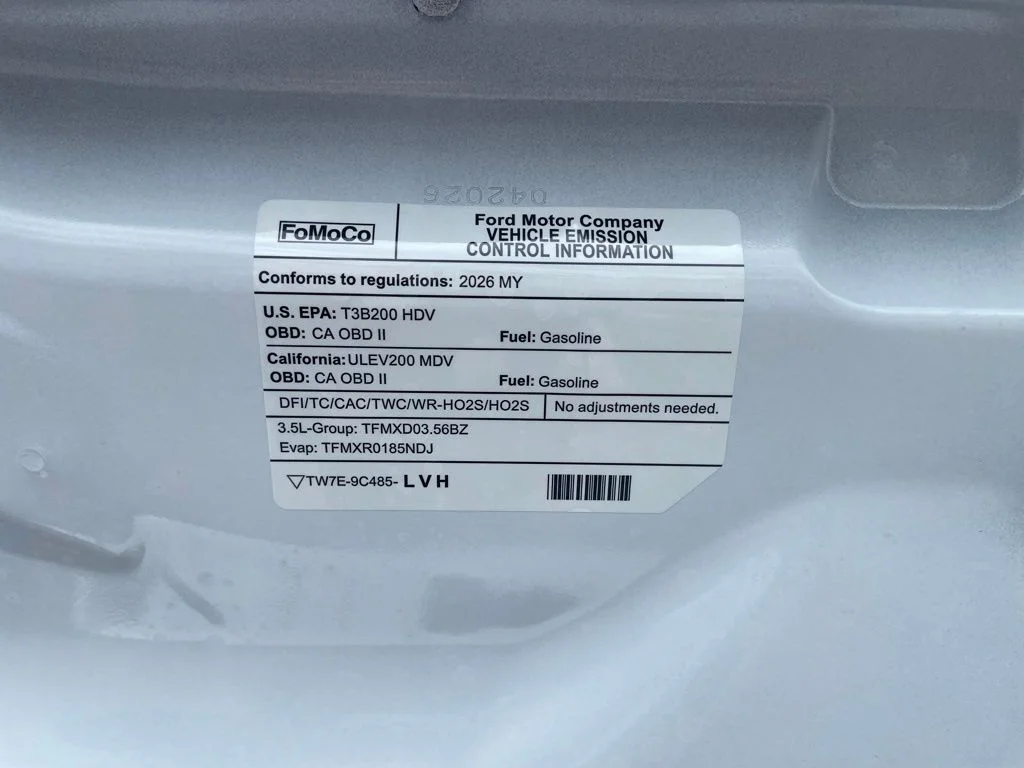 New 2026 Oxford White Ford Cargo Van image 25