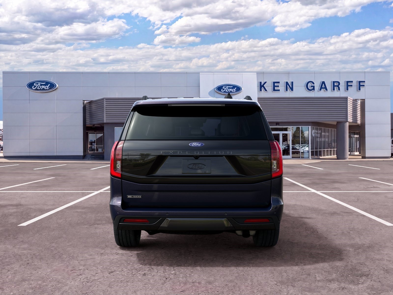 New 2027 Blue Ford Platinum image 8
