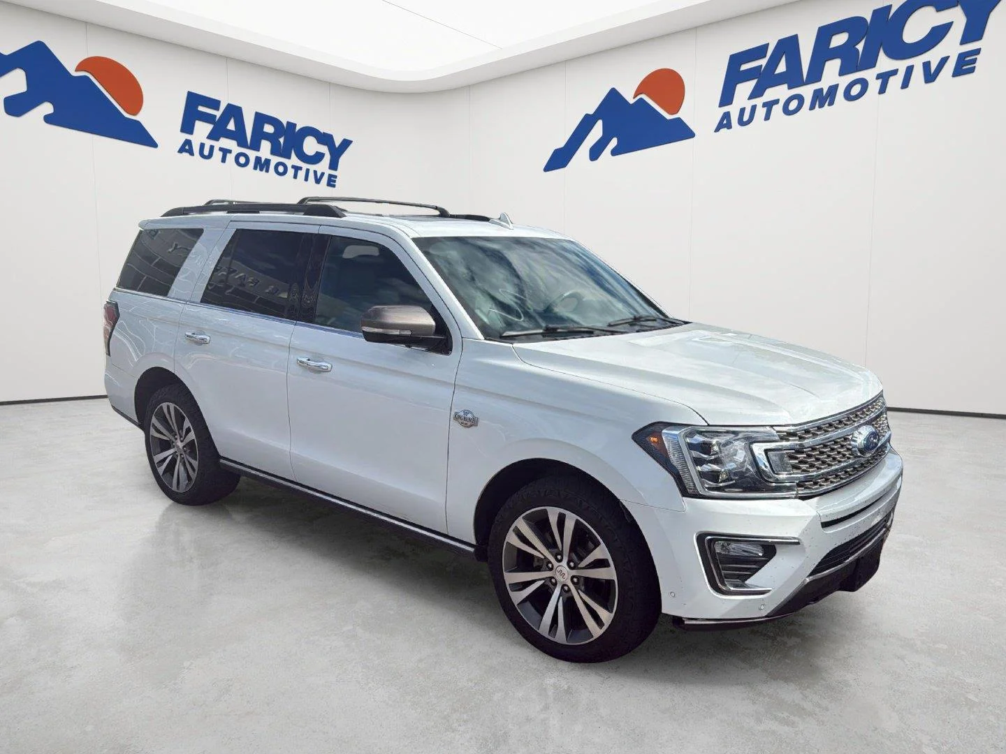 Used 2021 Star White Metallic Tri-Coat Ford King Ranch image 3