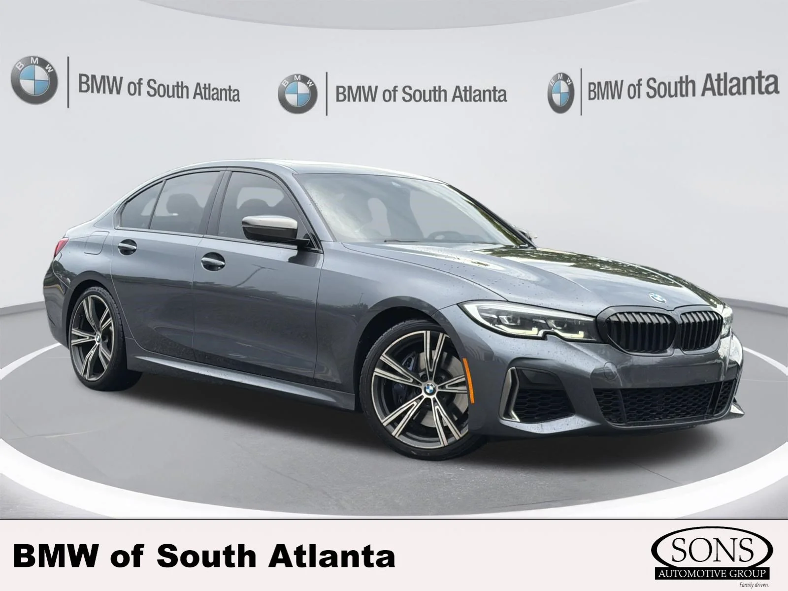 Used 2020 Mineral Gray Metallic BMW M340i image 1