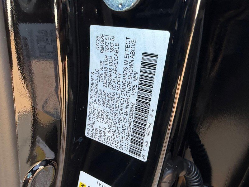 New 2026 Crystal Black Pearl Honda EX image 21