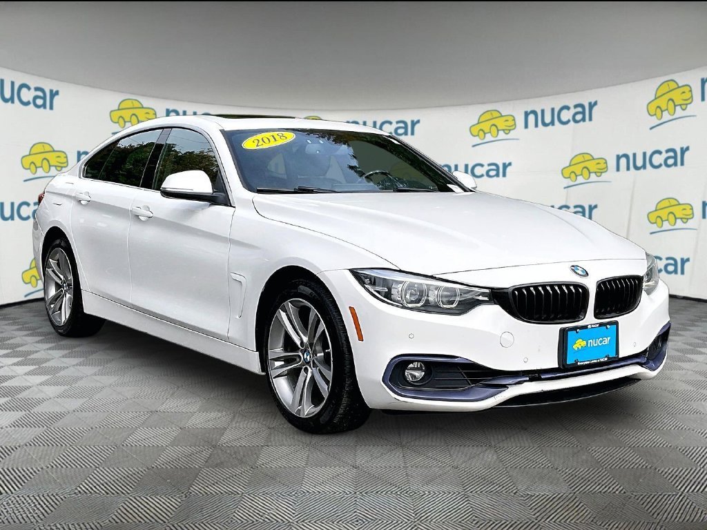 Used 2018 White BMW 430i Gran Coupe image 1