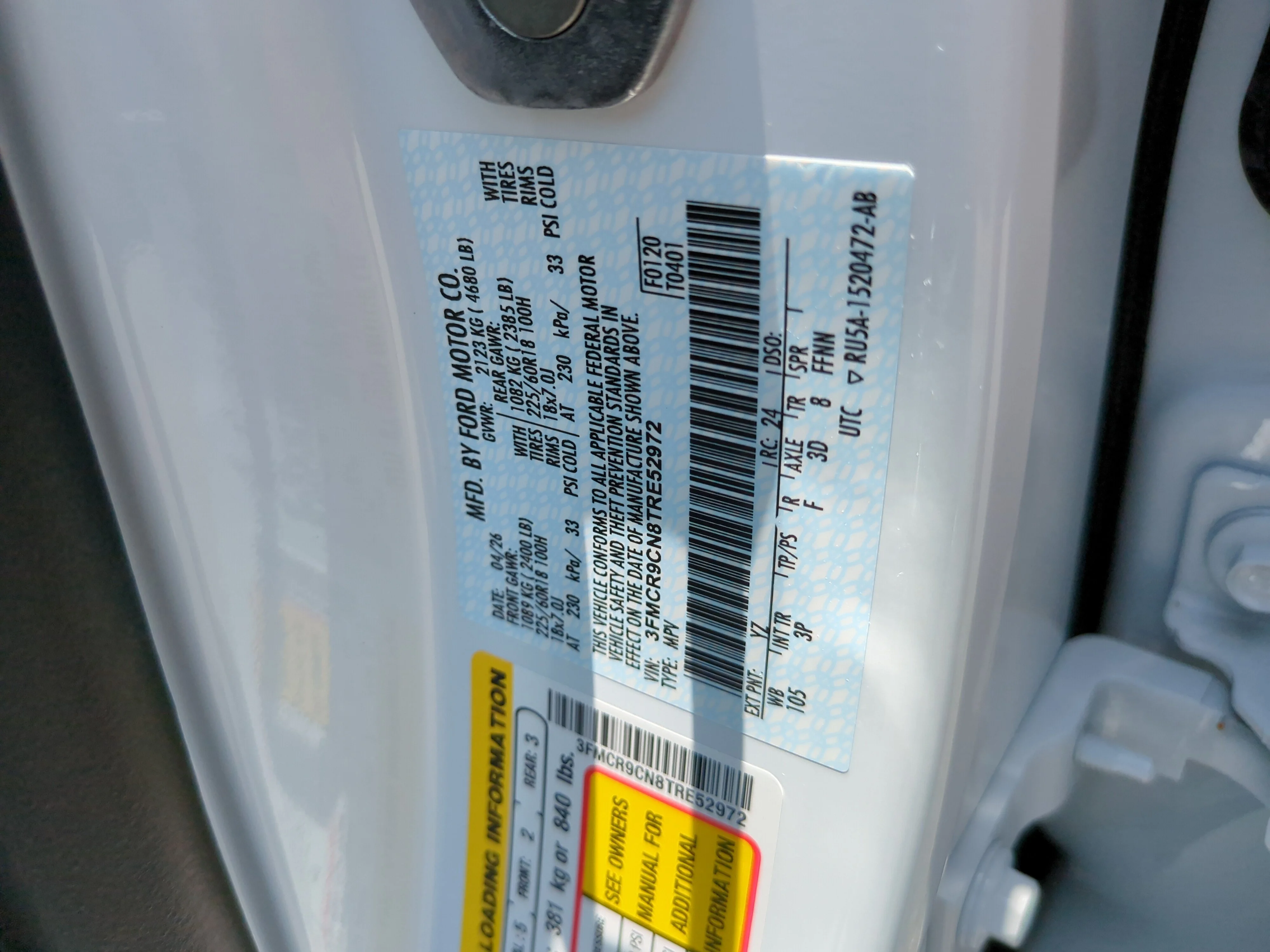 New 2026 Oxford White Ford Outer Banks® image 35