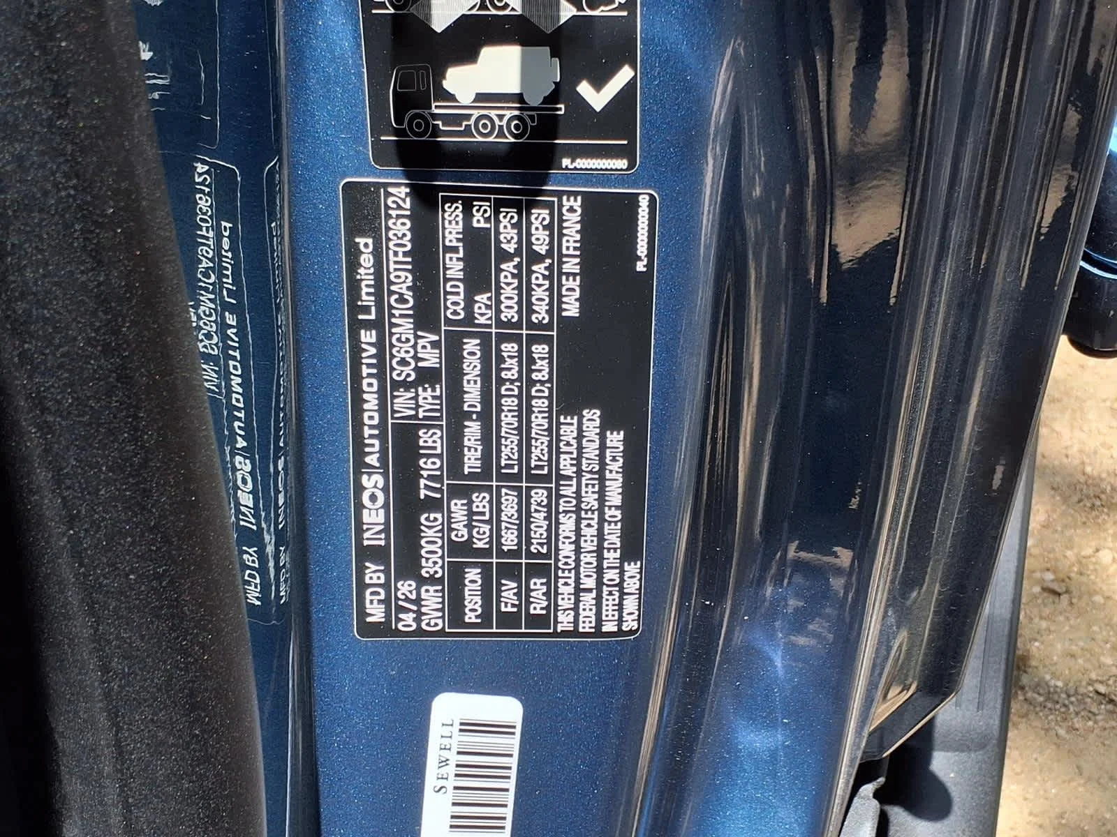 New 2026 Shale Blue Metallic INEOS Fieldmaster Edition image 26