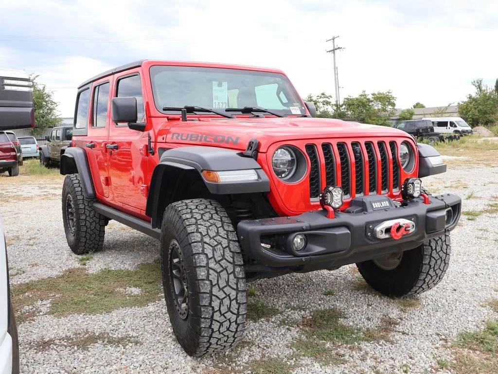 Used 2021 Red Jeep Unlimited Rubicon image 13