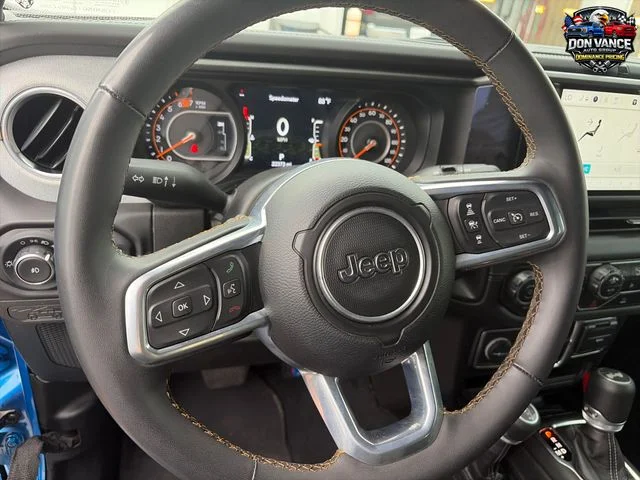 Used 2024 Blue Jeep Sahara image 14