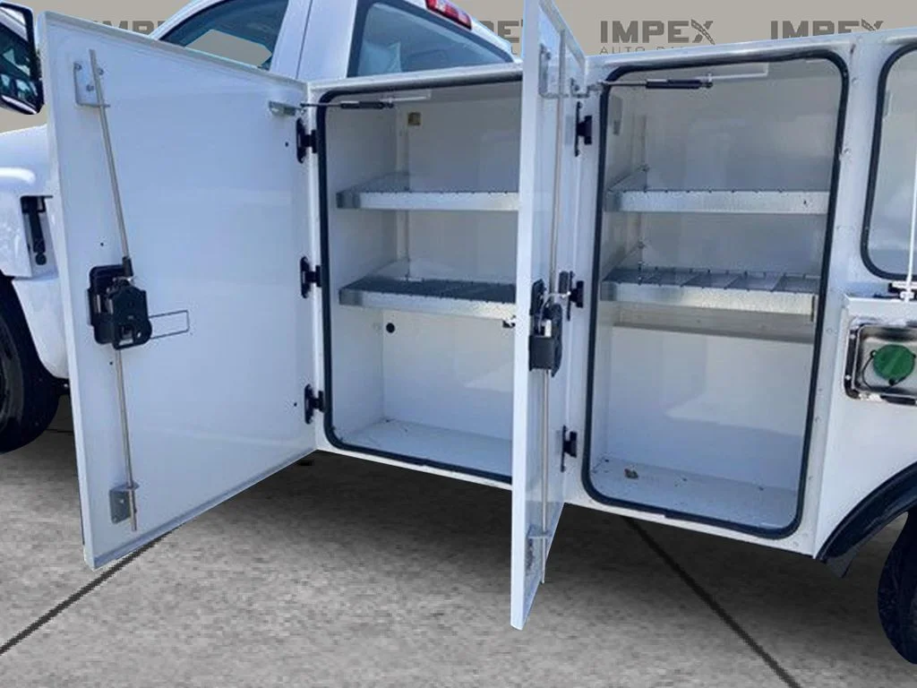 Used 2024 White Chevrolet Utility Body 12 Foot STHAL image 66