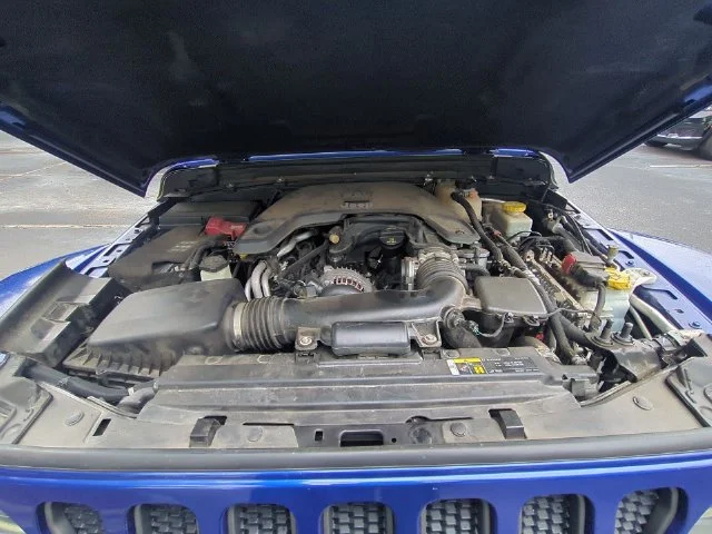 Used 2019 Blue Jeep Unlimited Rubicon image 34