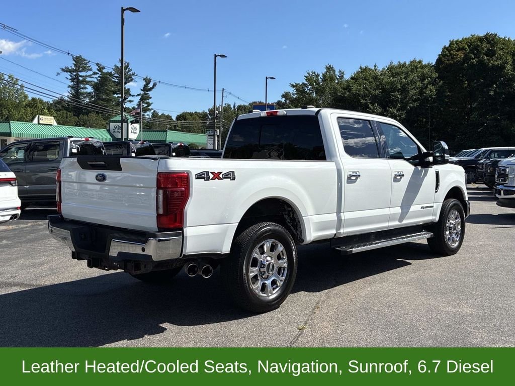 Used 2022 White Ford Lariat image 7