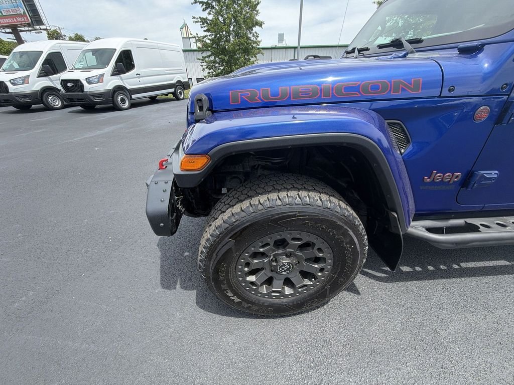 Used 2019 Blue Jeep Unlimited Rubicon image 16