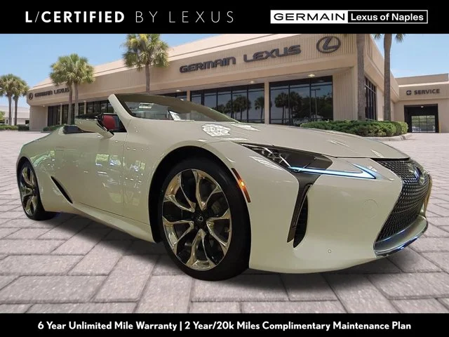 Certified Used 2021 White Lexus 500 image 1