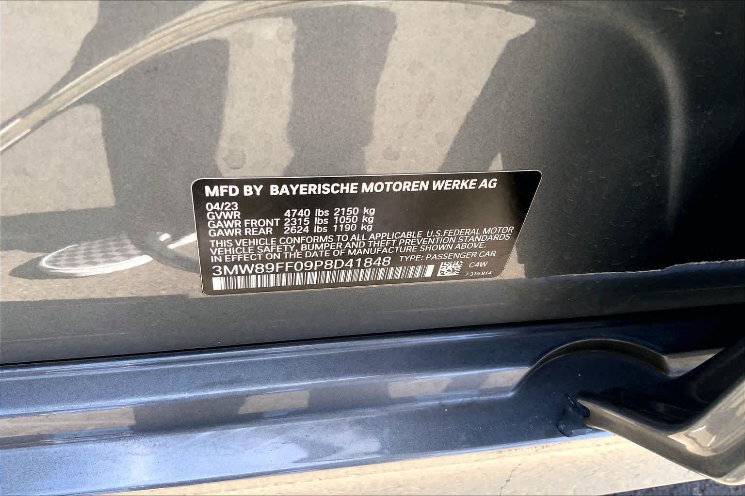 Certified Used 2023 Skyscraper Grey Metallic BMW 330i xDrive image 31