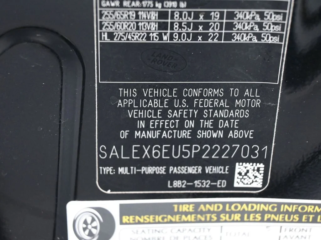 Used 2023 Black Land Rover X image 16