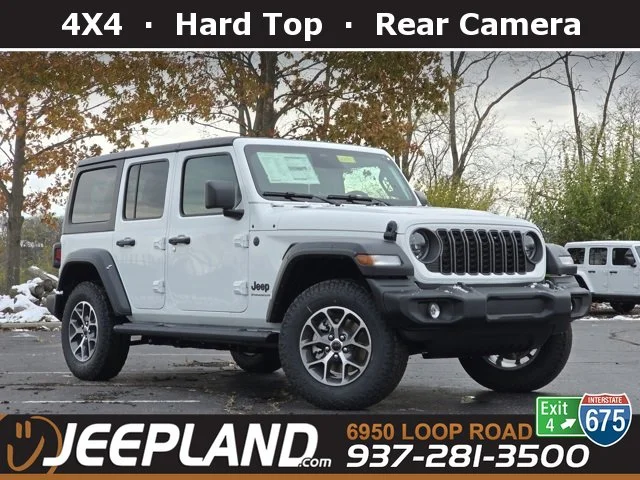 New 2026 Bright White Clearcoat Jeep Sport S image 1