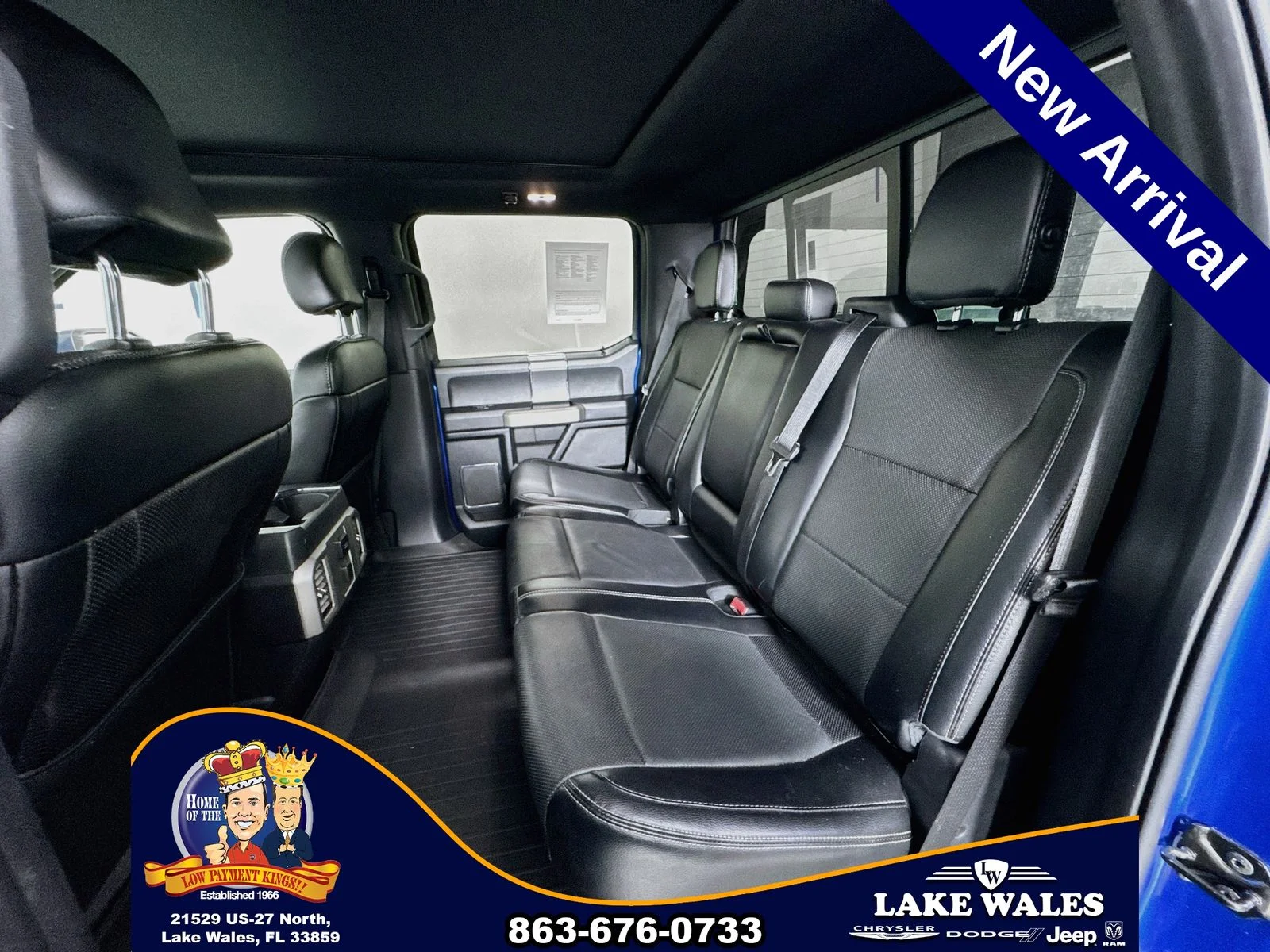 Certified Used 2016 Blue Ford Lariat image 24
