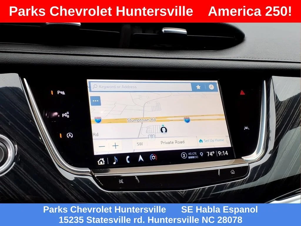 Used 2024 Argent Silver Metallic Cadillac Premium Luxury image 4