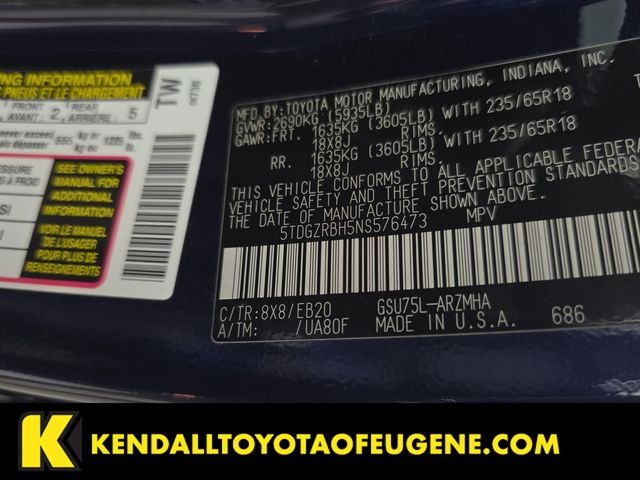 Used 2022  Toyota XLE image 10