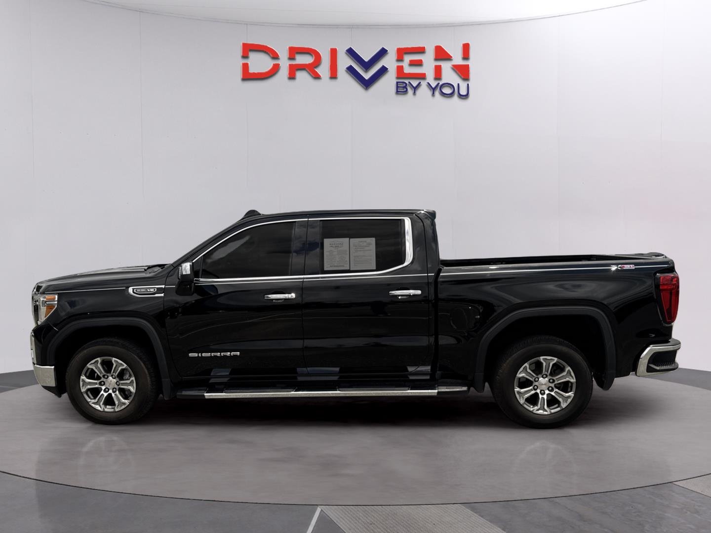 Used 2021 ONYX BLACK GMC SLT image 2