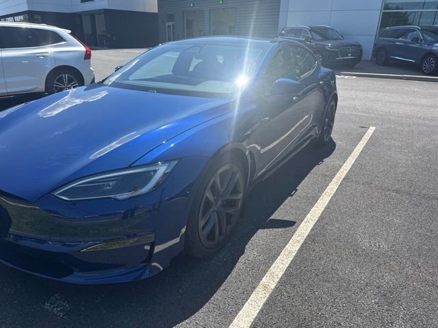 Used 2025 Blue Tesla Base image 1