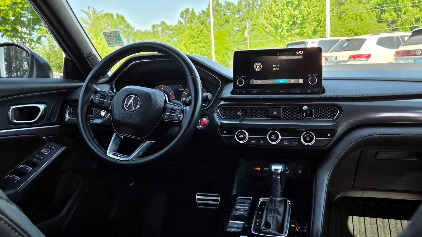 Used 2024 Liquid Carbon Metallic Acura w/A-SPEC image 26